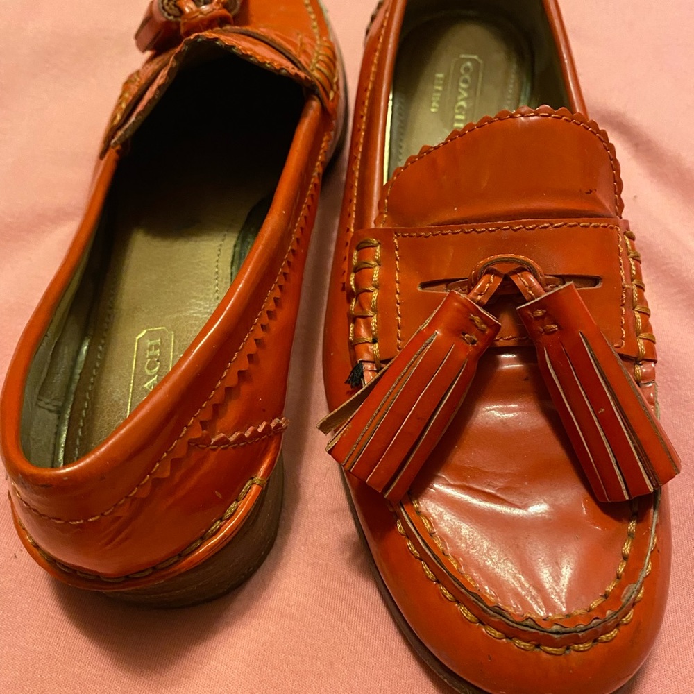 Coach tassel loafers